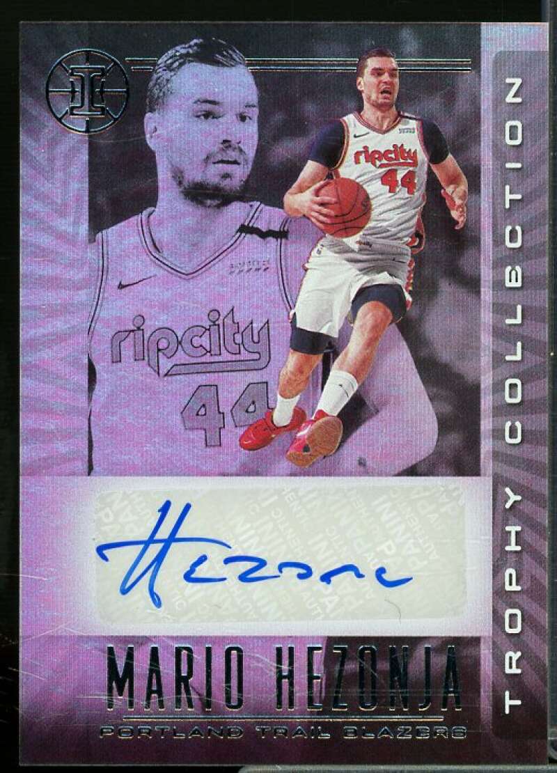 Mario Hezonja Rookie 2019-20 Panini Illusions Trophy Collection Signatures #17  Image 1