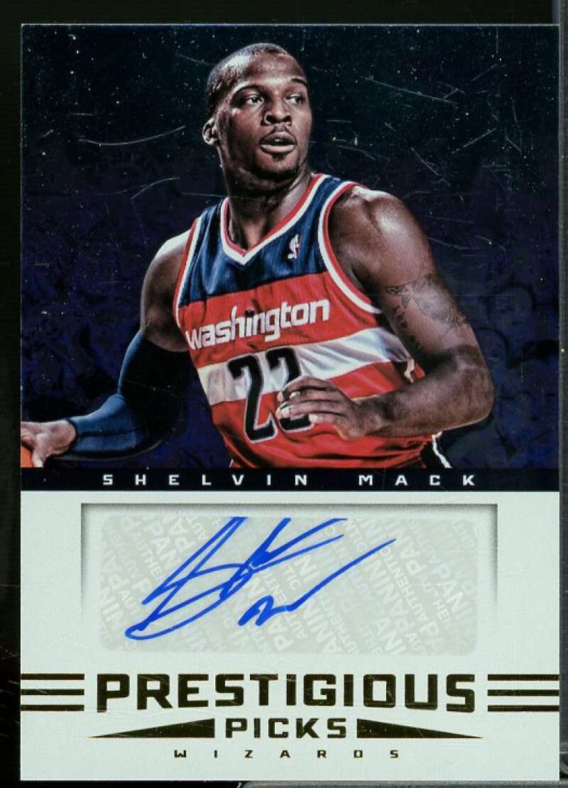 Shelvin Mack Rookie Card 2012-13 Prestige Prestigious Picks Signatures #28  Image 1