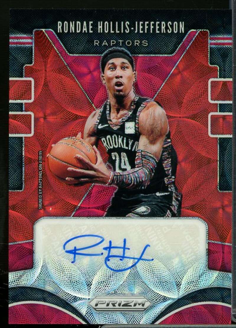 Rondae Hollis-Jefferson Rookie 2019-20 Panini Prizm Signatures Prizm Choice #27  Image 1