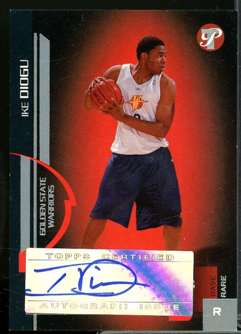 Ike Diogu AU Rookie Card 2005-06 Topps Pristine #204  Image 1