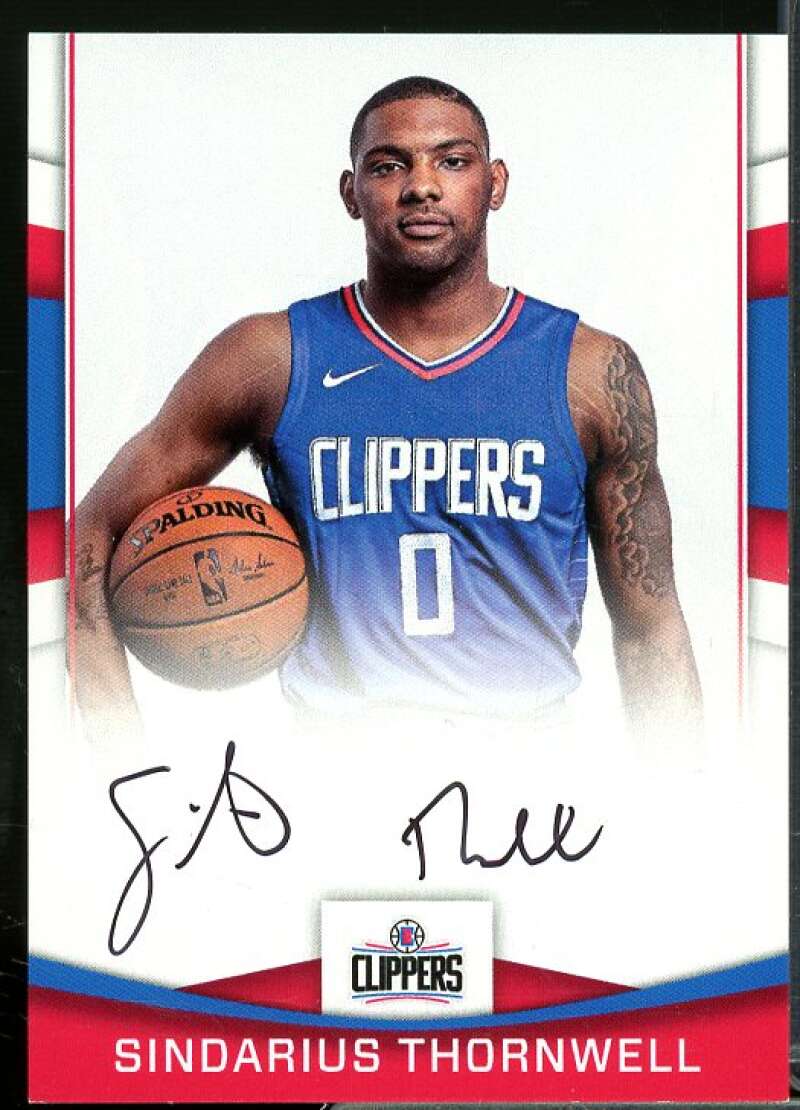 Sindarius Thornwell Rookie Card 2017-18 Donruss Next Day Autographs #25  Image 1