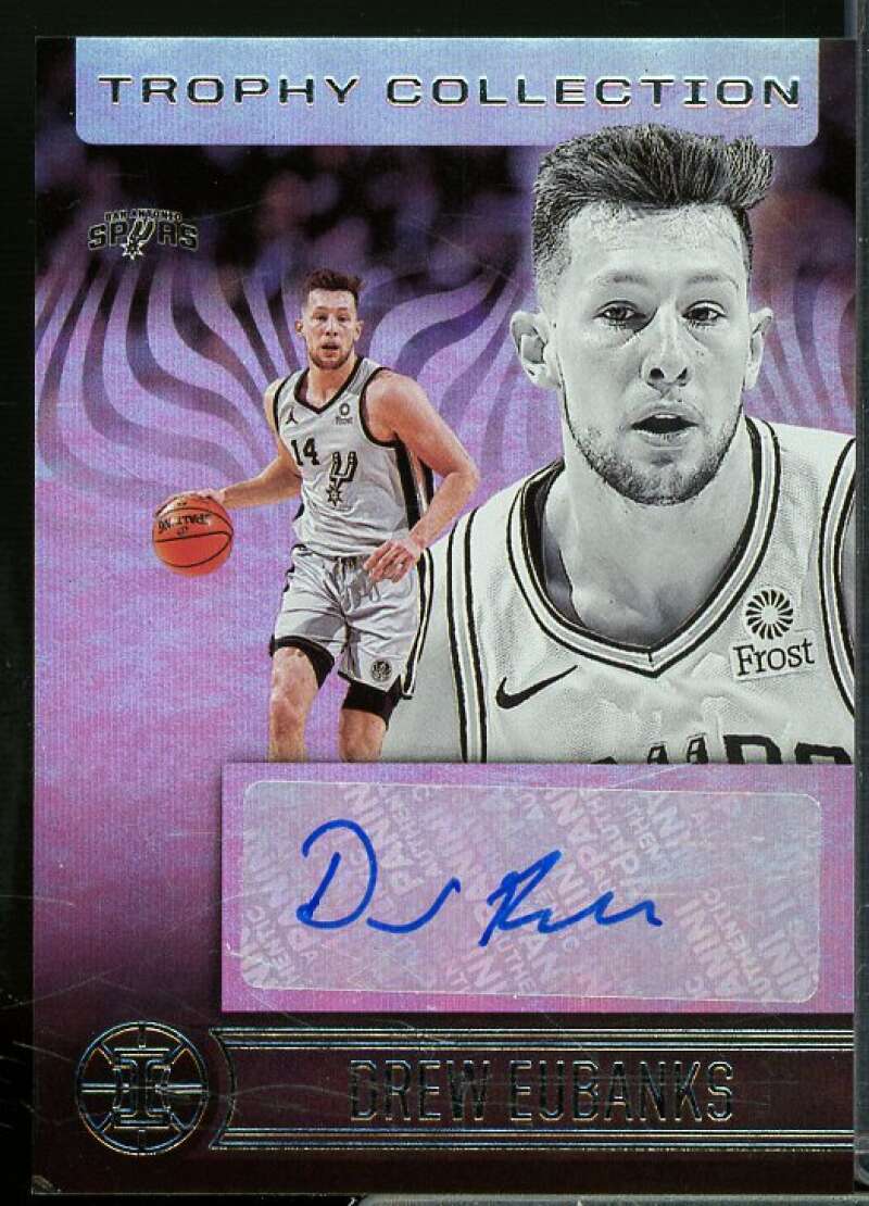 Drew Eubanks Rookie 2020-21 Panini Illusions Trophy Collection Signatures #56  Image 1