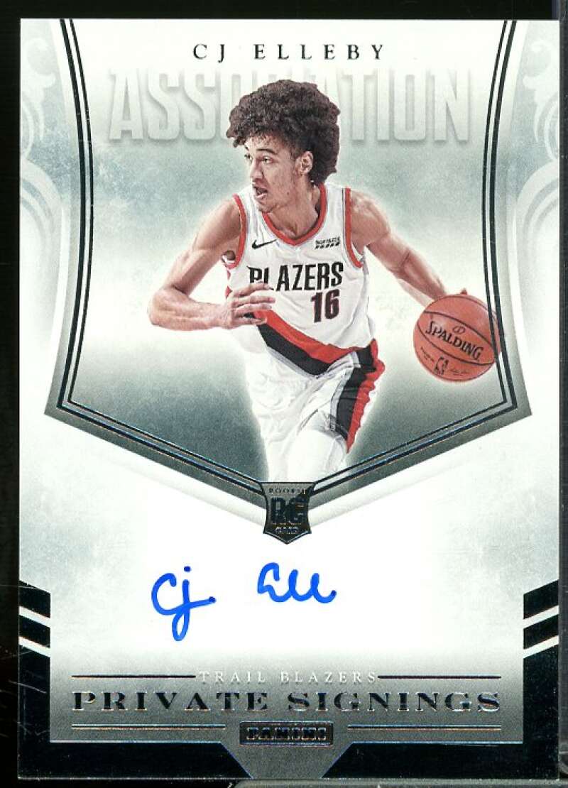 CJ Elleby Rookie 2020-21 Panini Spectra Private Signing Association Version #45  Image 1