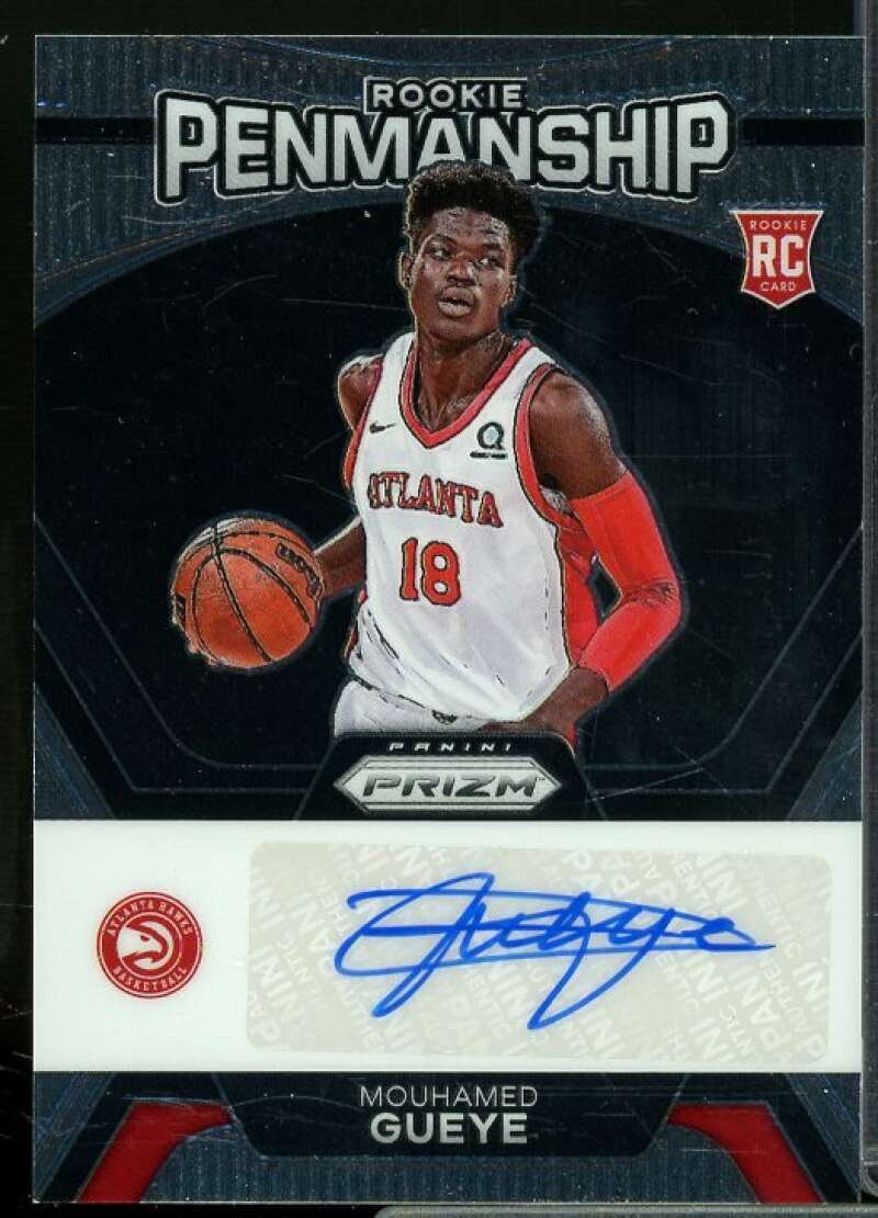 Mouhamed Gueye 2023-24 Panini Prizm Draft Picks College Penmanship Signature #8  Image 1