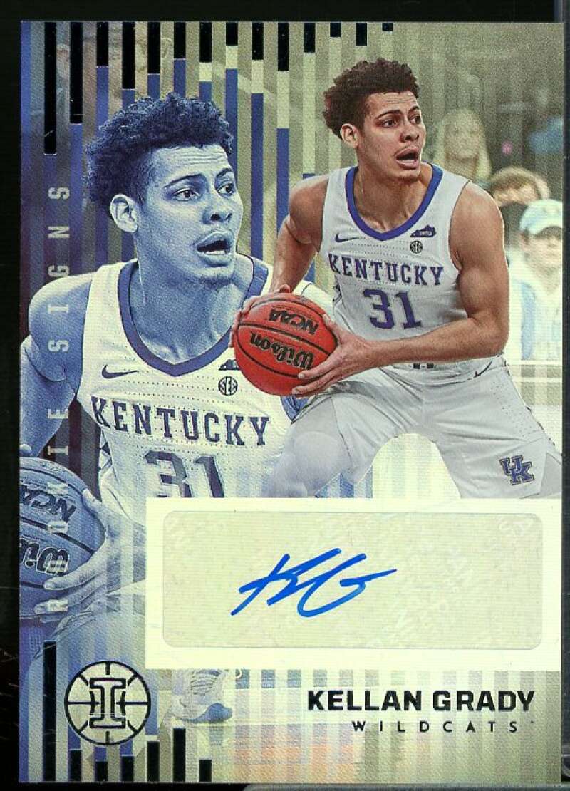 Kellan Grady 2022-23 Panini Chronicles Draft Picks Illusions Rookie Signs #29  Image 1