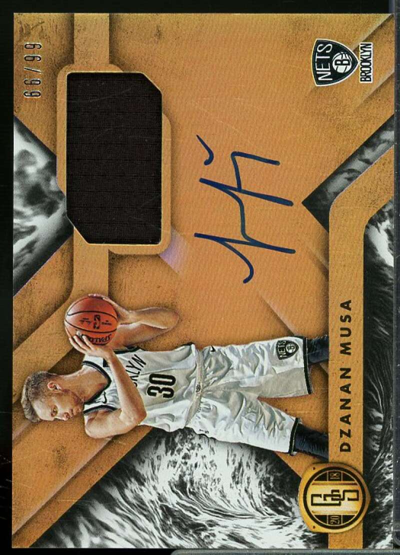 Dzanan Musa 2018-19 Panini Chronicles Gold Standard Rookie Jersey Autograph #13  Image 1