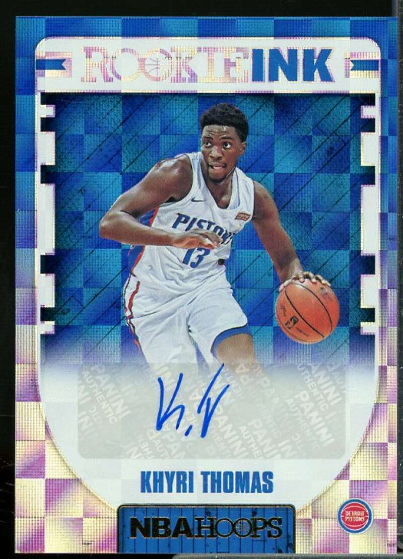 Khyri Thomas Rookie Card 2018-19 Hoops Rookie Ink #41  Image 1