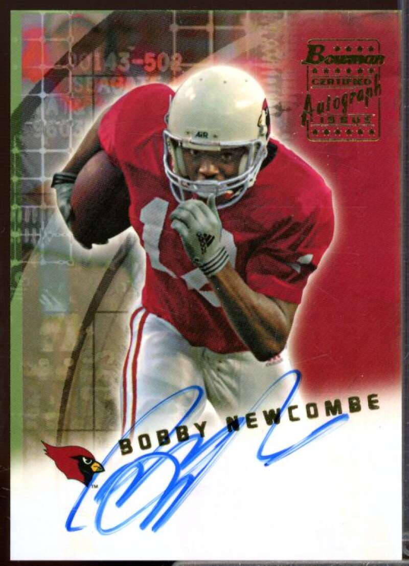 Bobby Newcombe H Card 2001 Bowman Rookie Autographs #BABN  Image 1