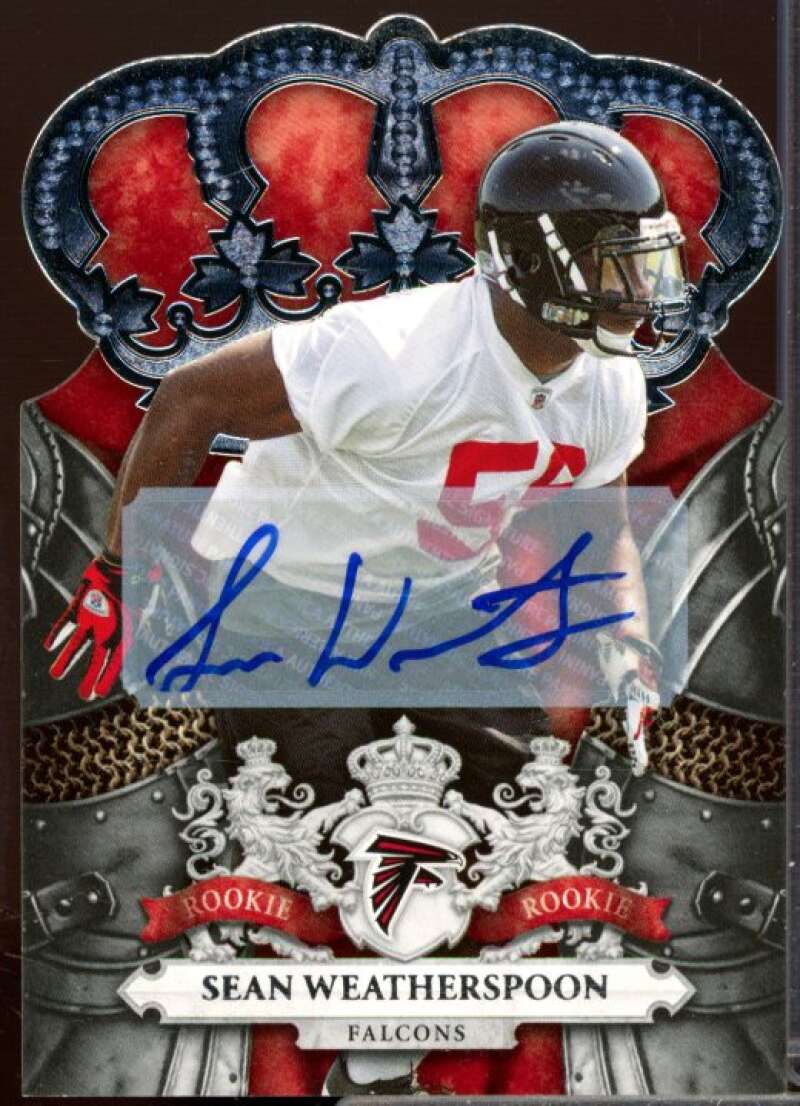 Sean Weatherspoon/249 Rookie Card 2010 Crown Royale Autographs #185  Image 1