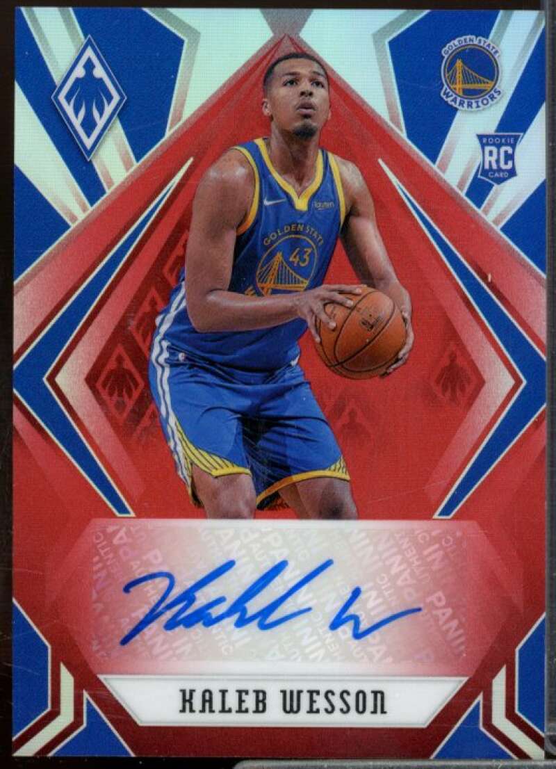 Kaleb Wesson Rookie 2020-21 Panini Chronicles Phoenix Rookie Autographs Red #25  Image 1