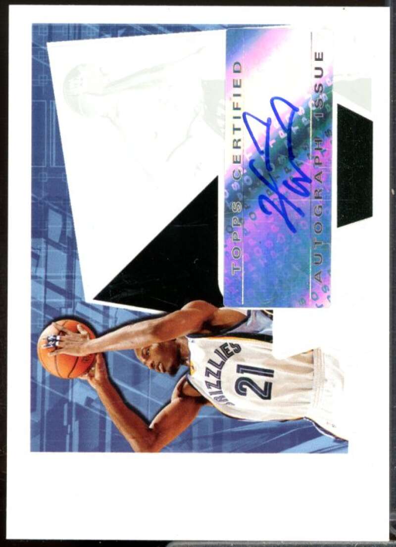 Hakim Warrick/1192 Rookie 2005-06 Topps Luxury Box The Machine Autographs #HW  Image 1