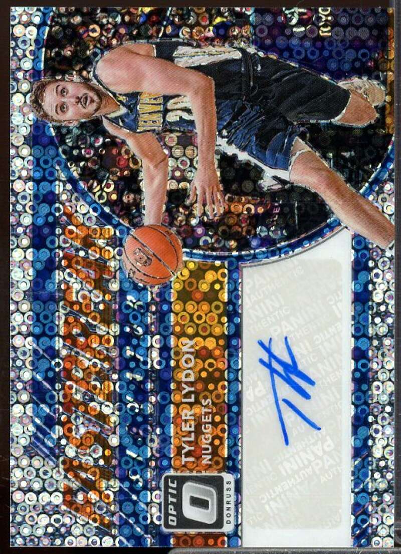 Tyler Lydon Rookie Card 2017-18 Donruss Optic Fast Break Signatures #83  Image 1