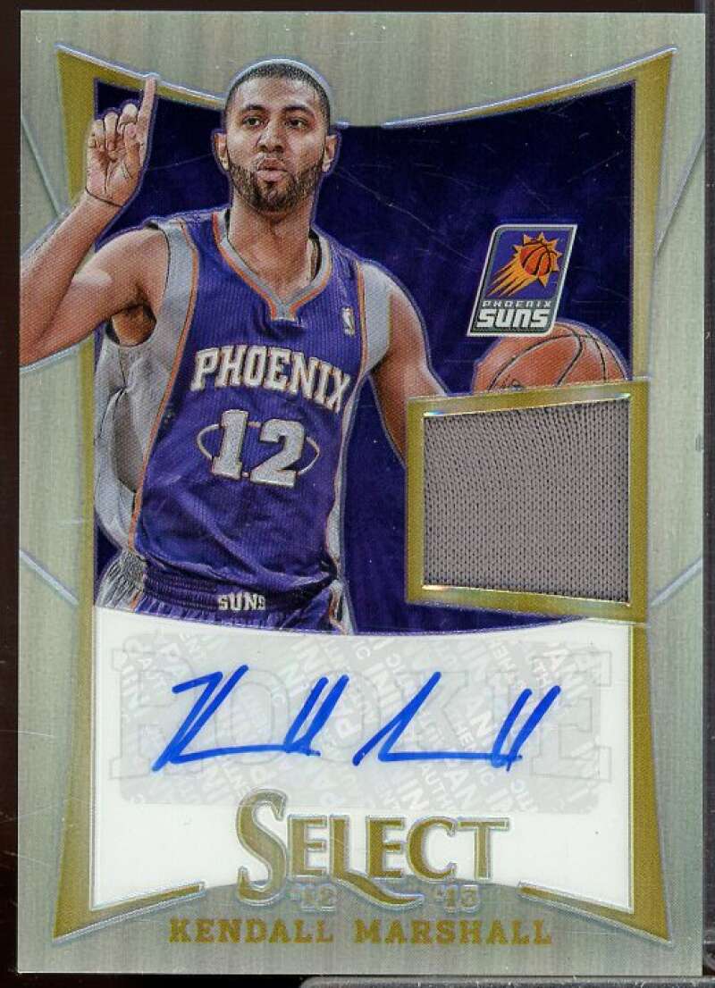 Kendall Marshall JSY AU/199 Rookie Card 2012-13 Select Prizms #281  Image 1