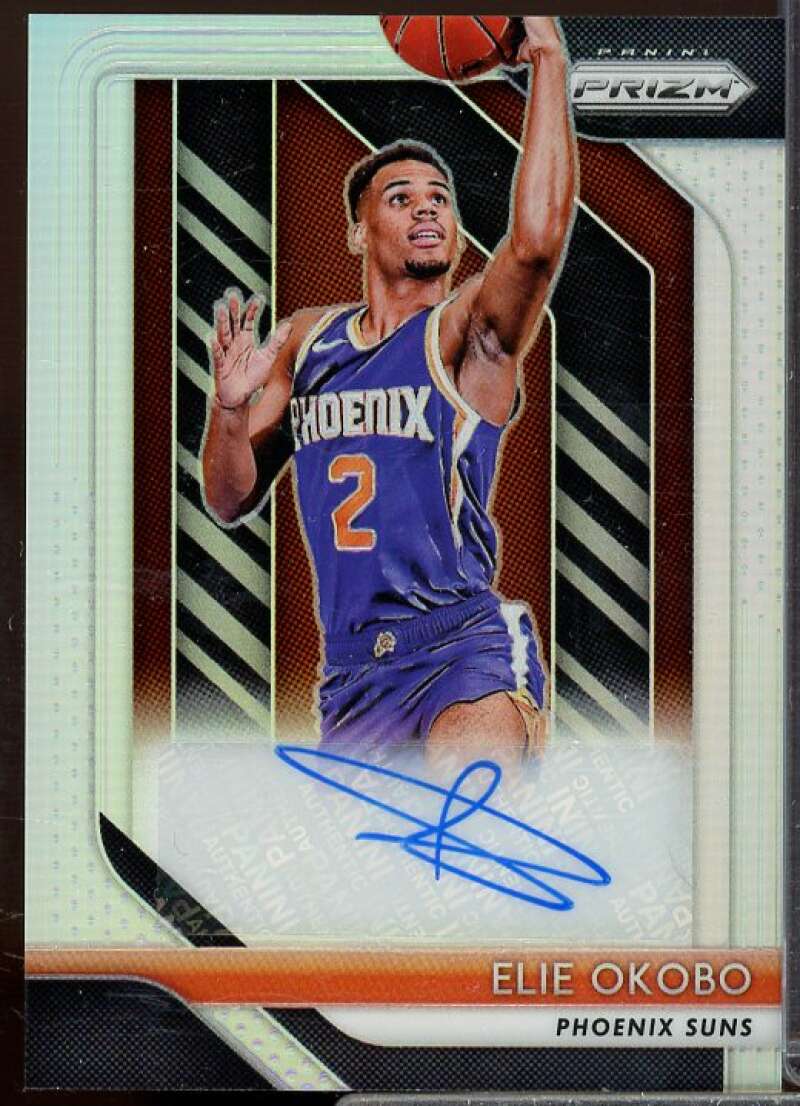 Elie Okobo Rookie Card 2018-19 Panini Prizm Rookie Signatures Prizms Silver #31  Image 1