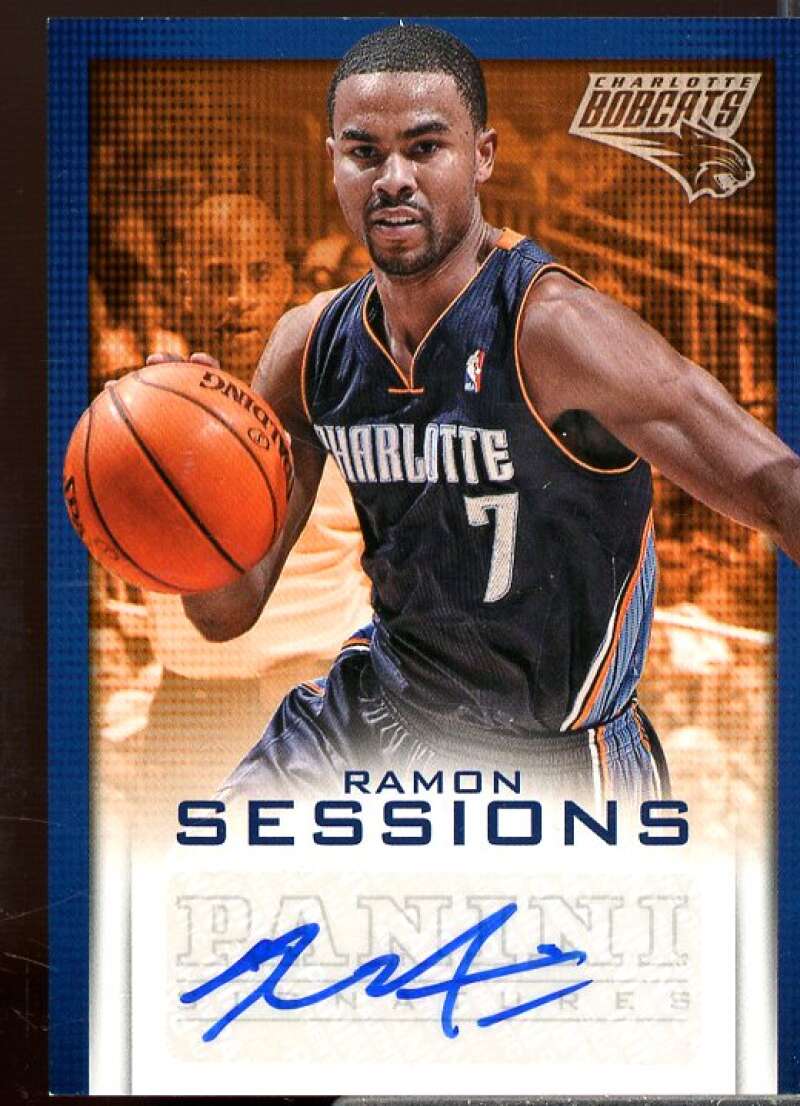 Ramon Sessions Rookie Card 2013-14 Panini Insert Signatures #48  Image 1