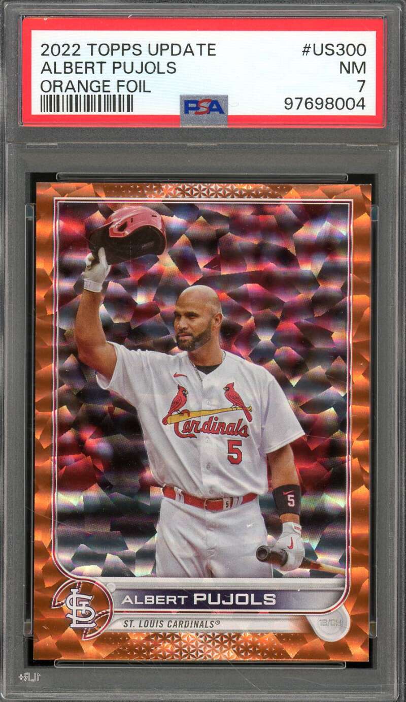 Albert Pujols Card 2022 Topps Update #US300 PSA 7 Image 1