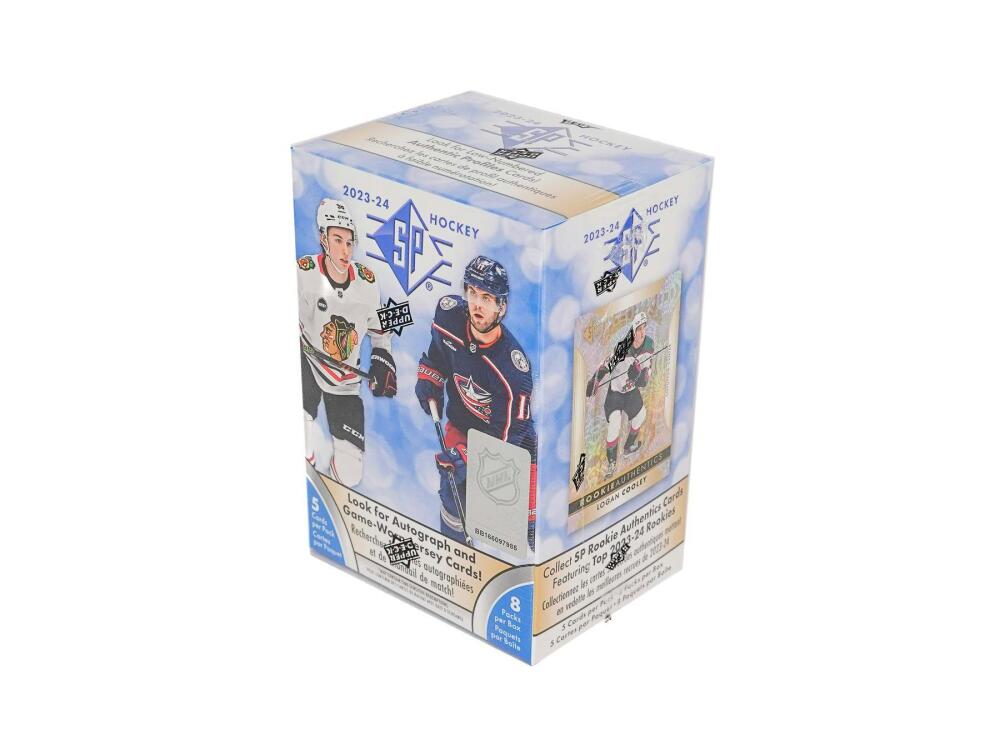 2023-24 Upper Deck SP Hockey 8-Pack Blaster Box Image 1