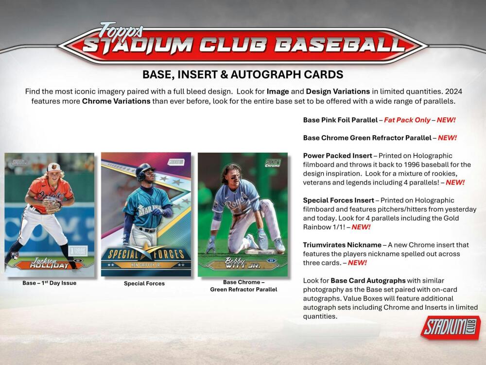 2024 Topps Stadium Club Baseball 8-Pack Blaster Box Image 5