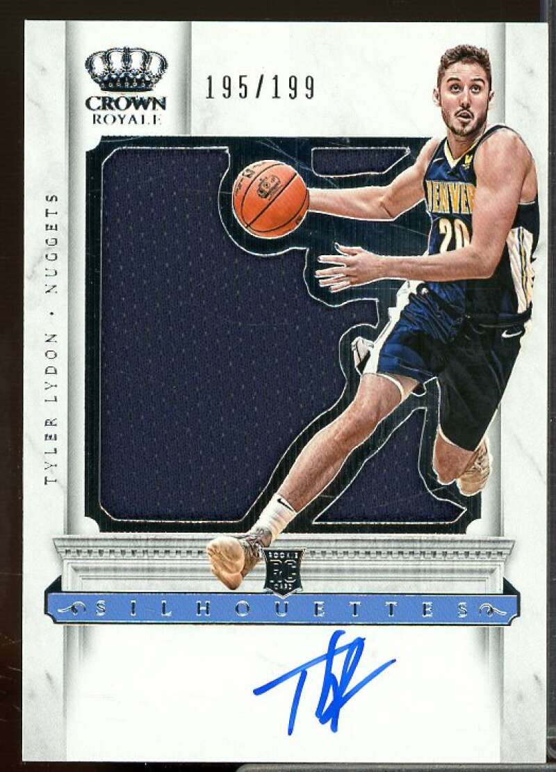 Tyler Lydon JSY AU Rookie Card 2017-18 Crown Royale #237  Image 1