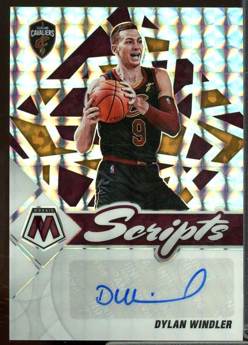 Dylan Windler Card 2021-22 Panini Mosaic Scripts #33  Image 1