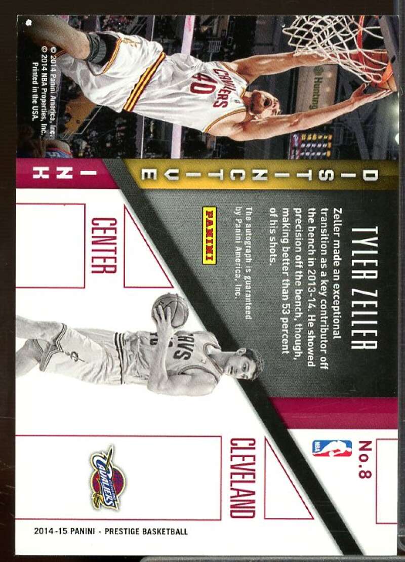 Tyler Zeller/175 Card 2014-15 Prestige Premium Distinctive Ink #8  Image 2