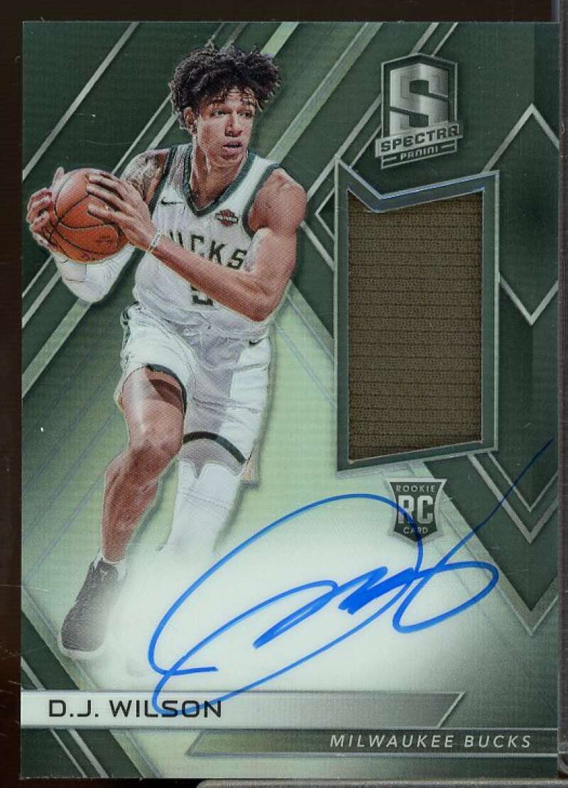 D.J. Wilson JSY AU/299 Rookie Card 2017-18 Panini Spectra #127  Image 1