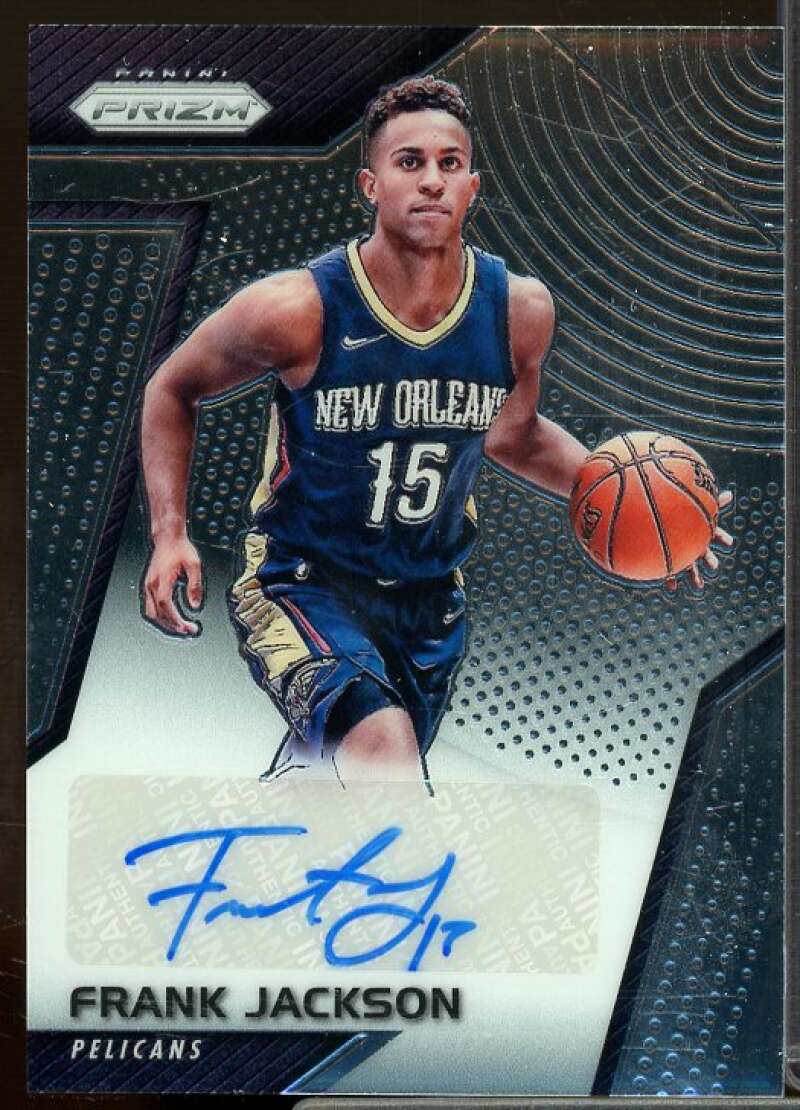 Frank Jackson Rookie Card 2017-18 Panini Prizm Rookie Signatures #27  Image 1