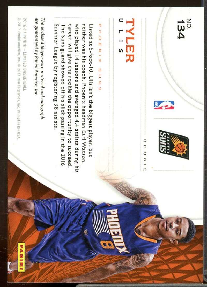 Tyler Ulis Rookie JSY AU Rookie Card 2016-17 Limited #134  Image 2