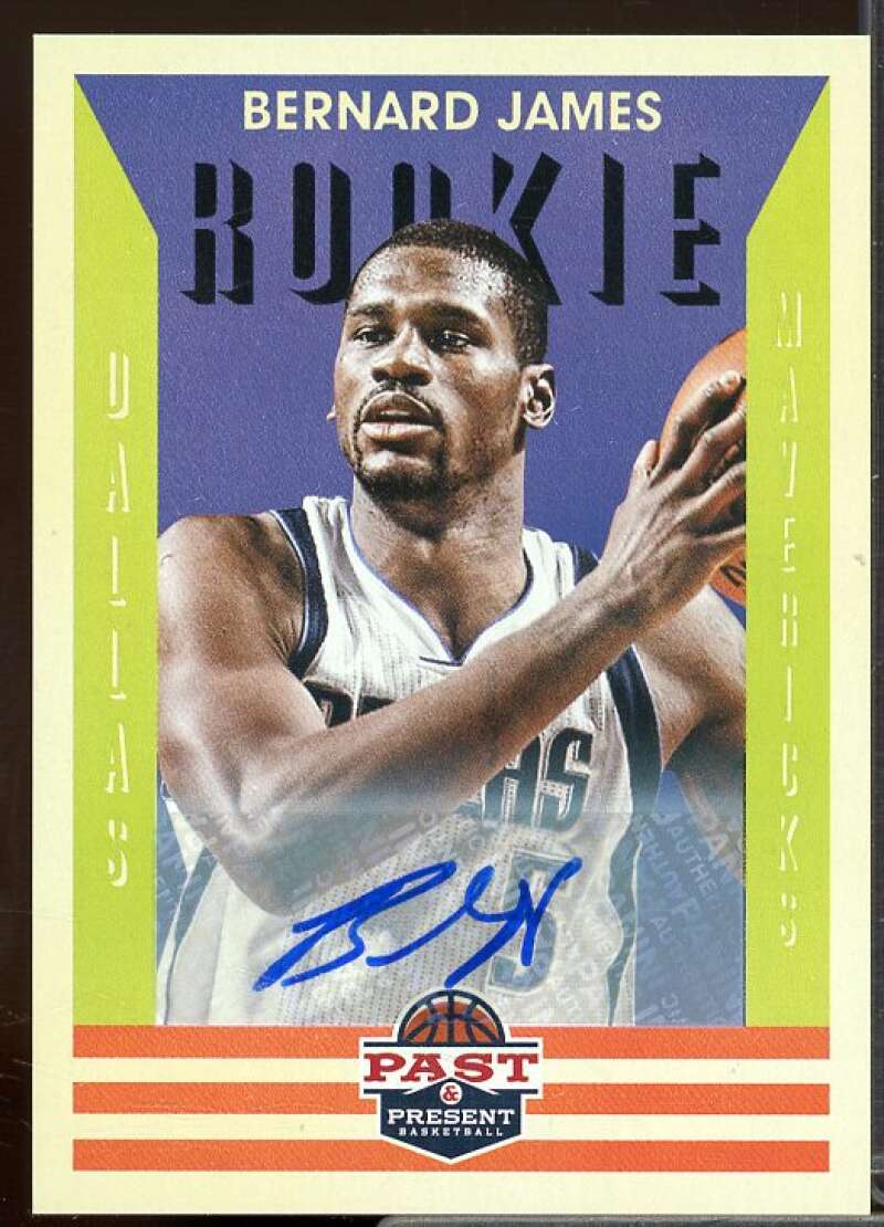 Bernard James Rookie 2012-13 Panini Past and Present Rookie Signatures #225  Image 1
