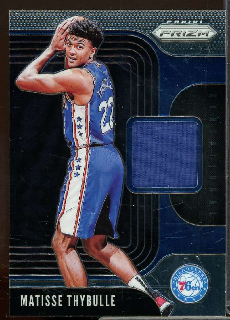 Matisse Thybulle Rookie 2019-20 Panini Prizm Rookie Sensational Swatches #40  Image 1