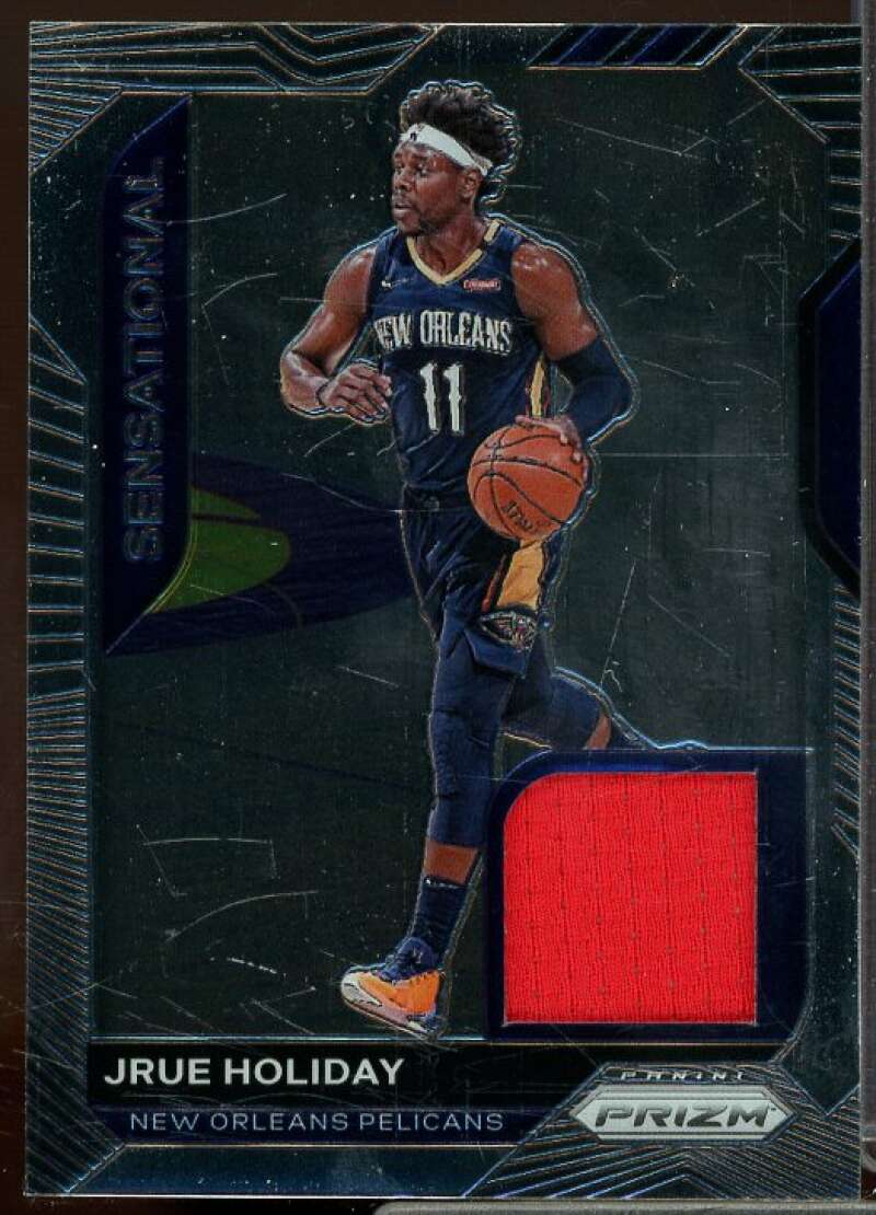 Jrue Holiday Card 2020-21 Panini Prizm Sensational Swatches #89  Image 1