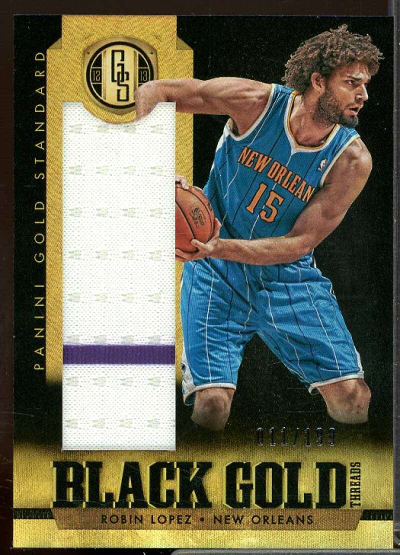 Robin Lopez/199 Card 2012-13 Panini Gold Standard Black Gold Threads #46  Image 1