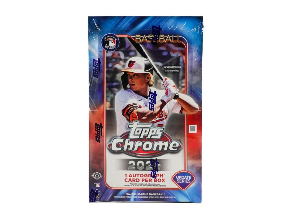 2024 Topps Chrome Update Series Baseball Hobby Box Image 1