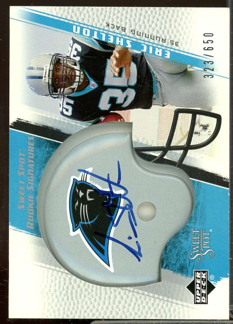 Eric Shelton AU/650 Rookie Card 2005 Sweet Spot Rookie #247  Image 1