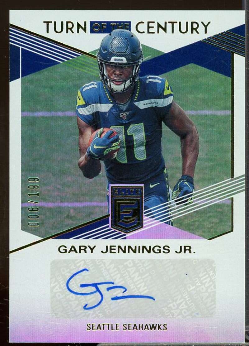Gary Jennings Jr./199 Rookie Card 2019 Elite Turn of the Century Autographs #35  Image 1