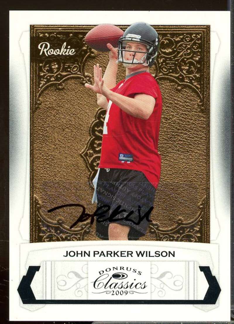 John Parker Wilson AU/999 Rookie Card 2009 Donruss Classics Rookie #205  Image 1