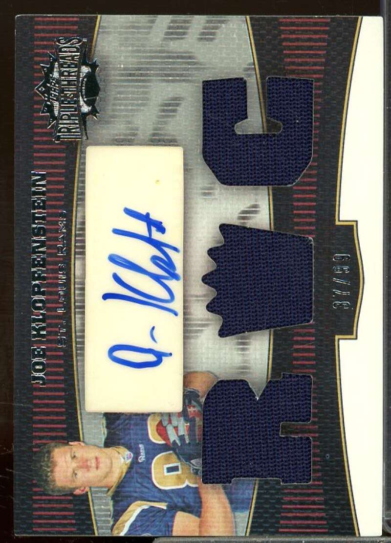 Joe Klopfenstein JSY AU Rookie Card 2006 Topps Triple Threads Rookie #132  Image 1