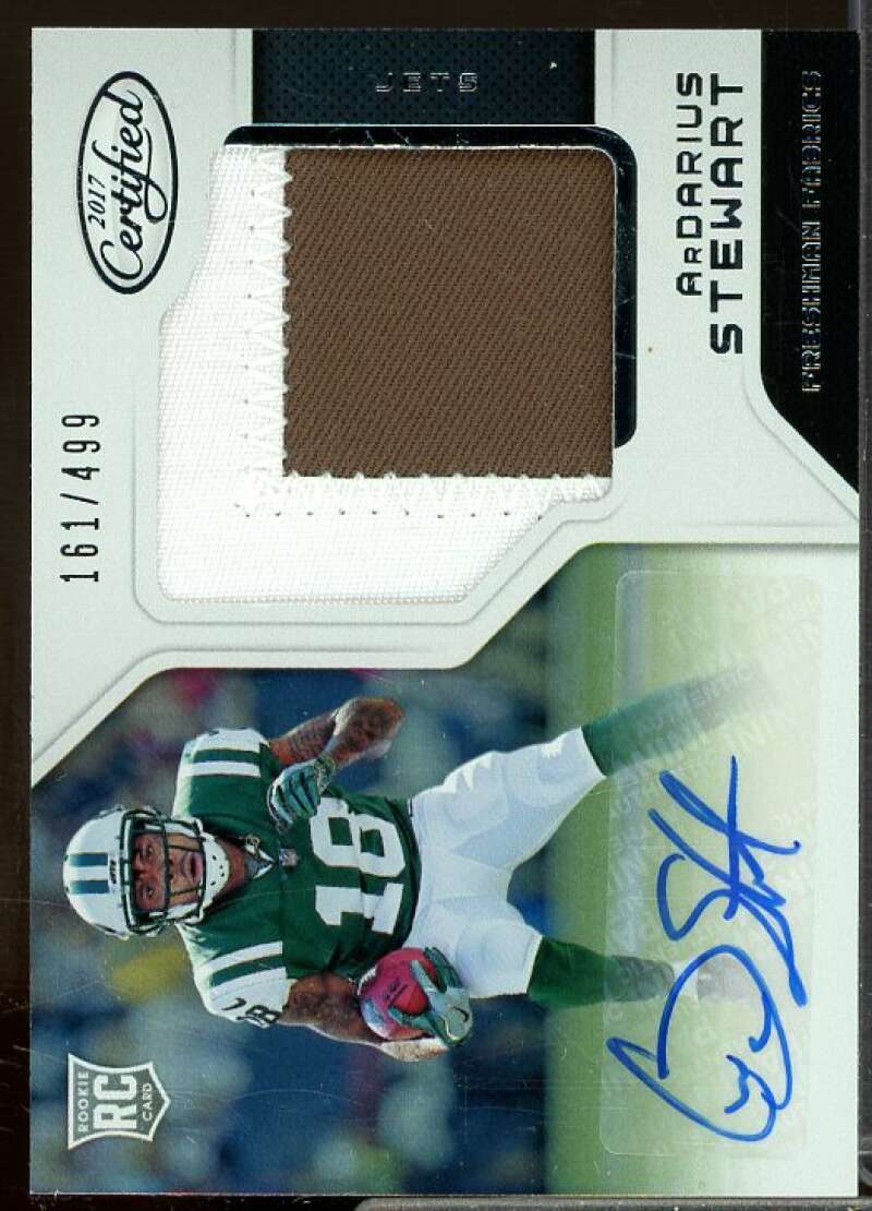 ArDarius Stewart JSY AU/499 Rookie Card 2017 Certified Rookie #220  Image 1