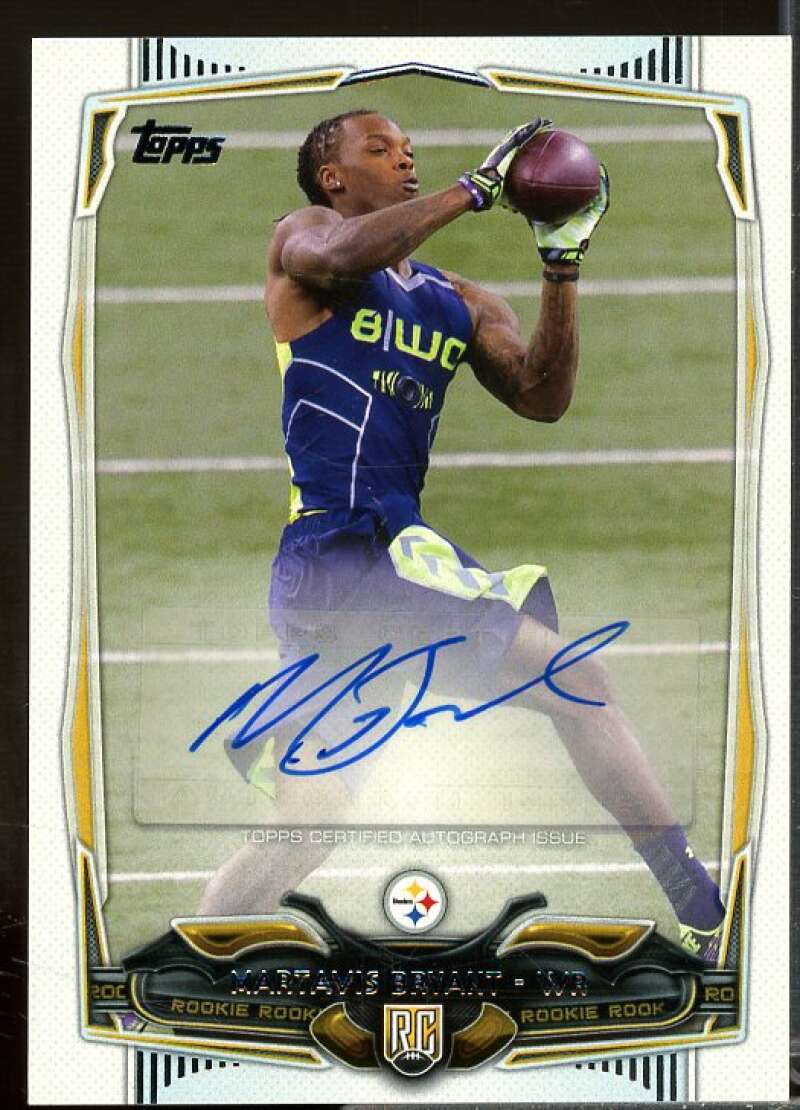 Martavis Bryant Rookie Card 2014 Topps Rookie Autographs #419A  Image 1