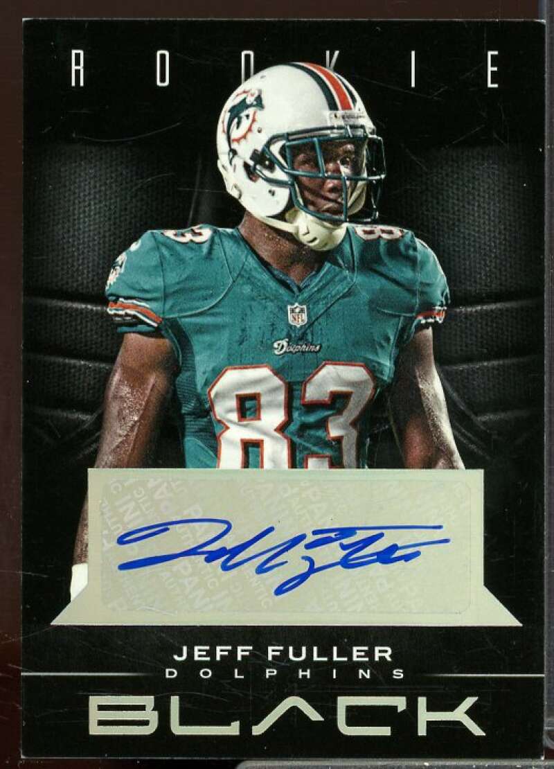 Jeff Fuller/199 Rookie Card 2012 Panini Black Rookie Signatures #147  Image 1