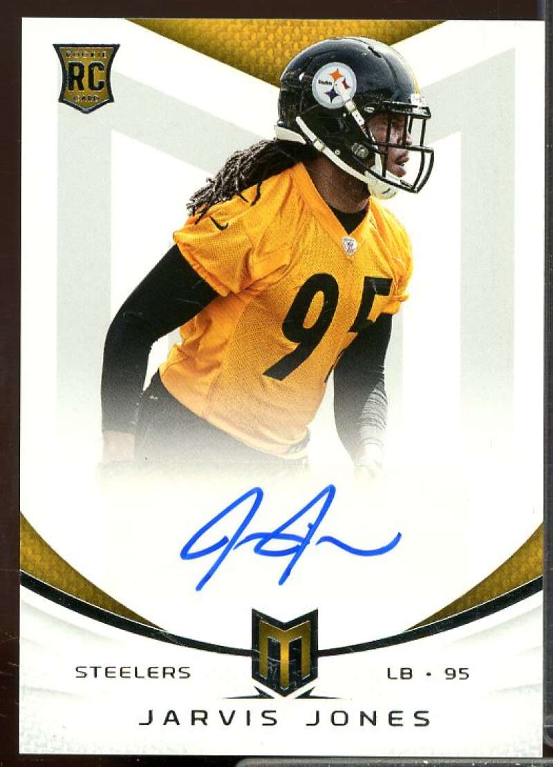 Jarvis Jones/199 Rookie Card 2013 Momentum Rookie Signatures Silver #139  Image 1