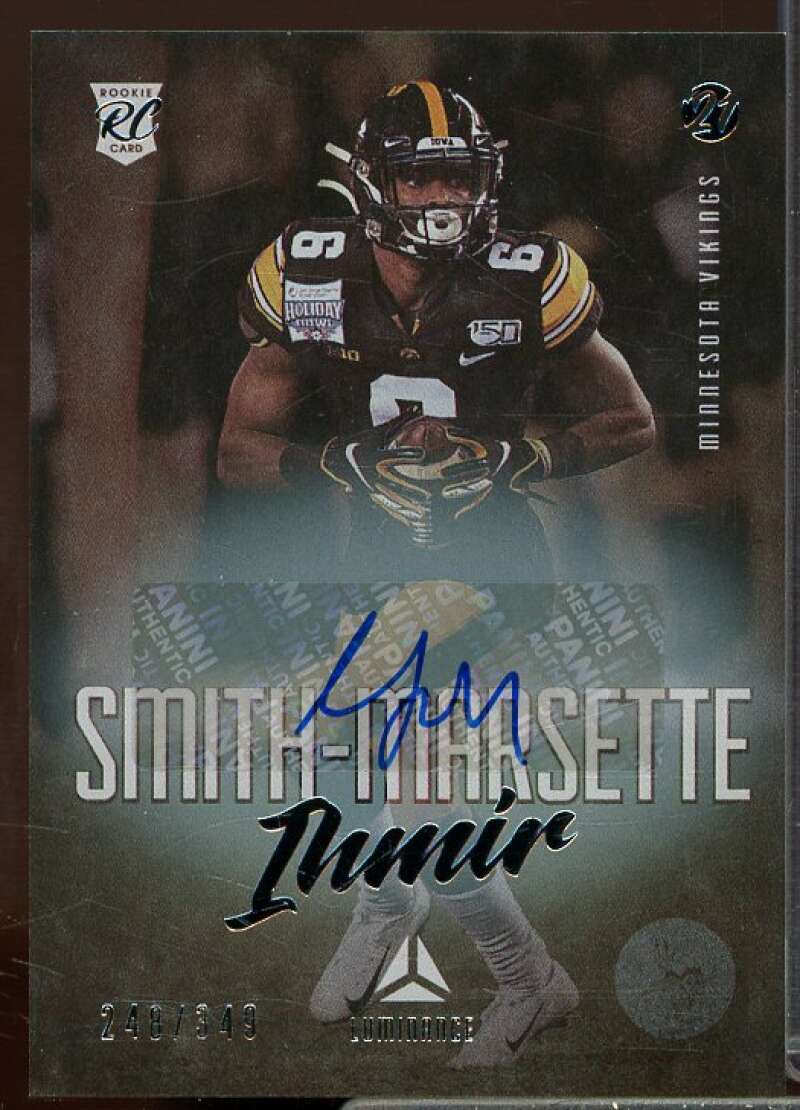 Ihmir Smith-Marsette/349 Rookie 2021 Panini Luminance Rookie Autographs #141  Image 1