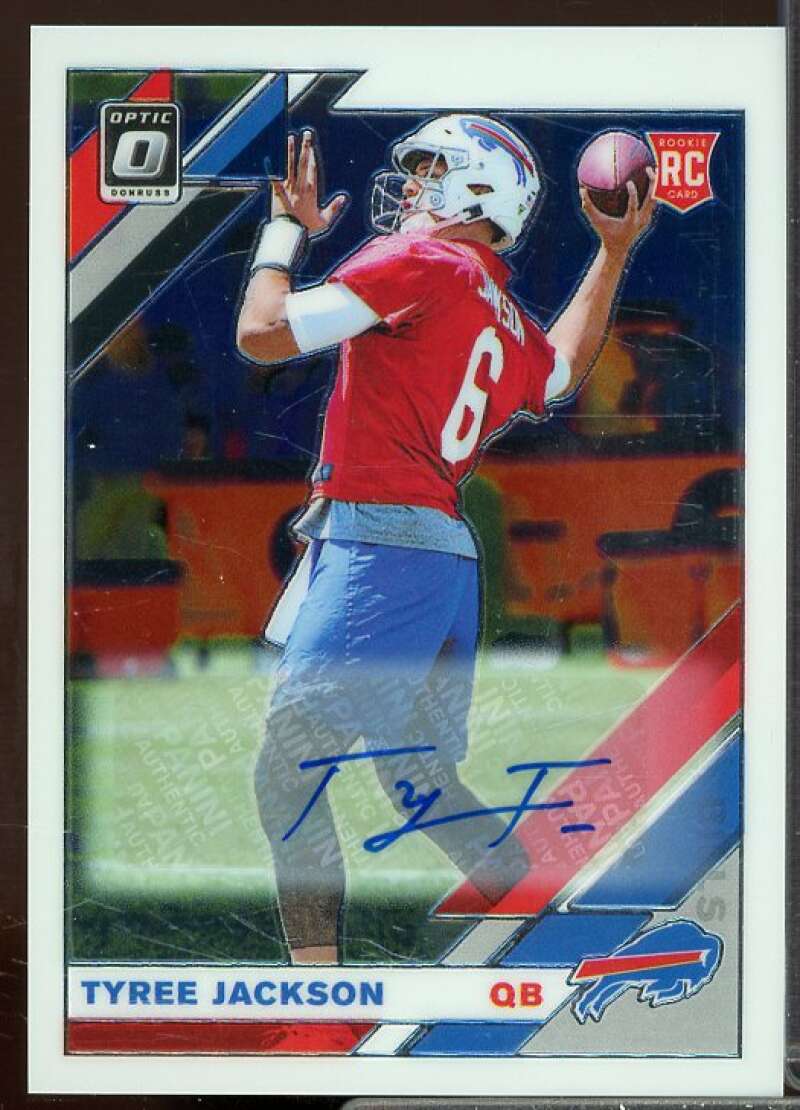 Tyree Jackson Rookie Card 2019 Donruss Optic Rookies Autographs #133  Image 1