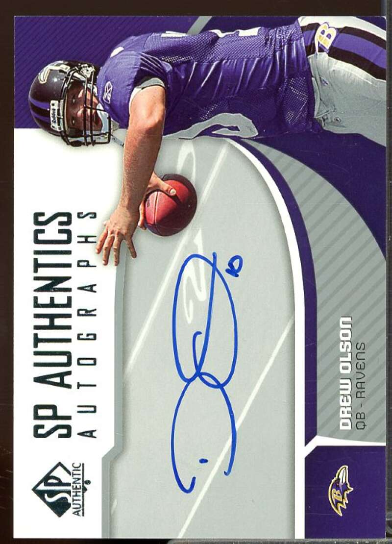Drew Olson Rookie Card 2006 SP Authentic Authentics Autographs #SPDO  Image 1