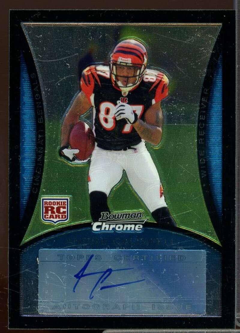 Andre Caldwell G Rookie Card 2008 Bowman Chrome Rookie Autographs #BC84  Image 1