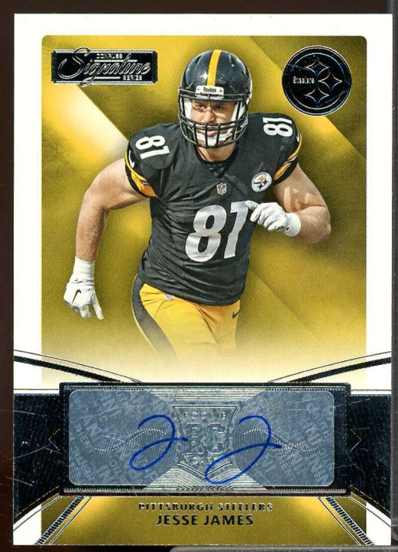 Jesse James Rookie Card 2015 Donruss Signature Series Rookie #418  Image 1