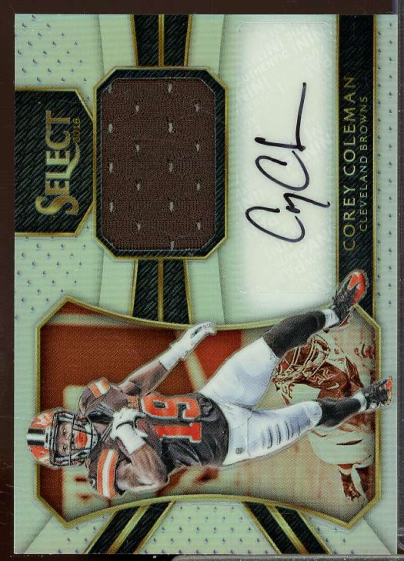 Corey Coleman/75 Rookie Card 2016 Select Rookie Autograph Materials Prizm #40  Image 1