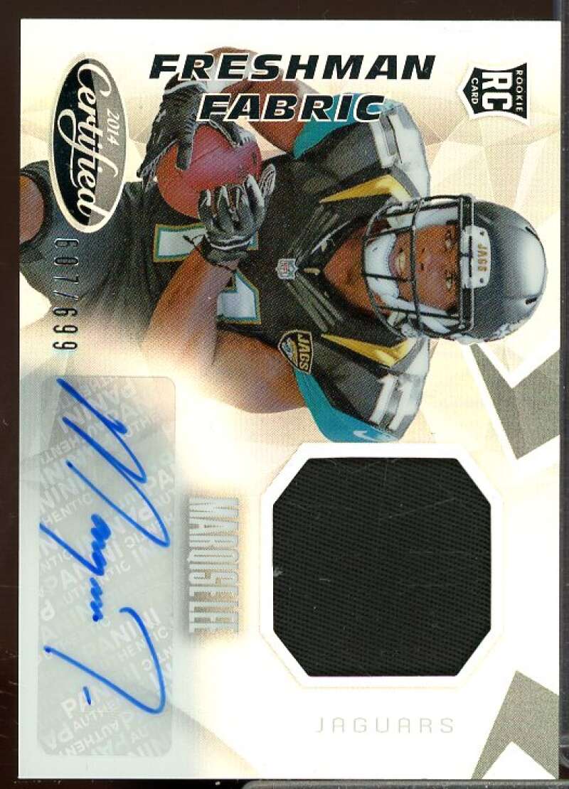 Marqise Lee JSY AU/699 Rookie Card 2014 Certified Rookie #231  Image 1