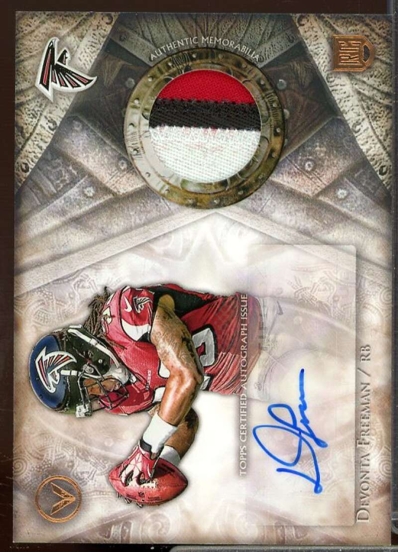 Devonta Freeman 2014 Topps Valor Shield of Honor Patch Rookie Autographs #SOHDF  Image 1