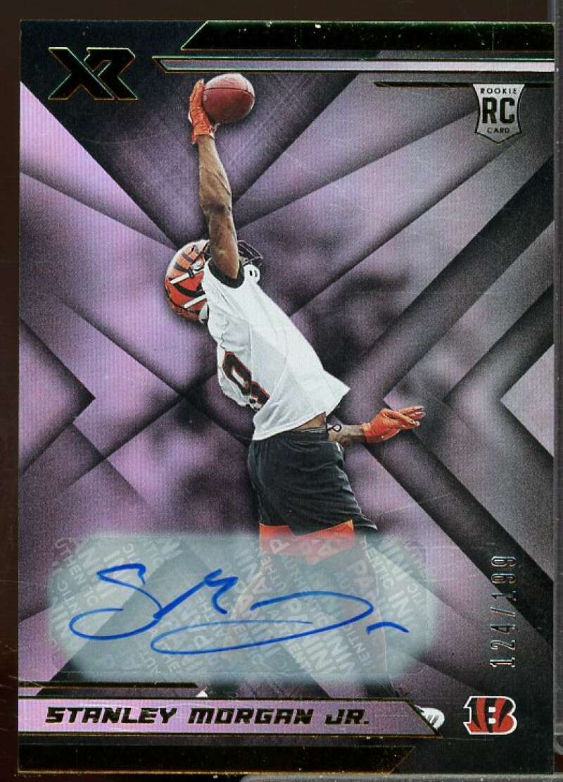 Stanley Morgan Jr./199 Rookie Card 2019 Panini XR Autographs #171  Image 1